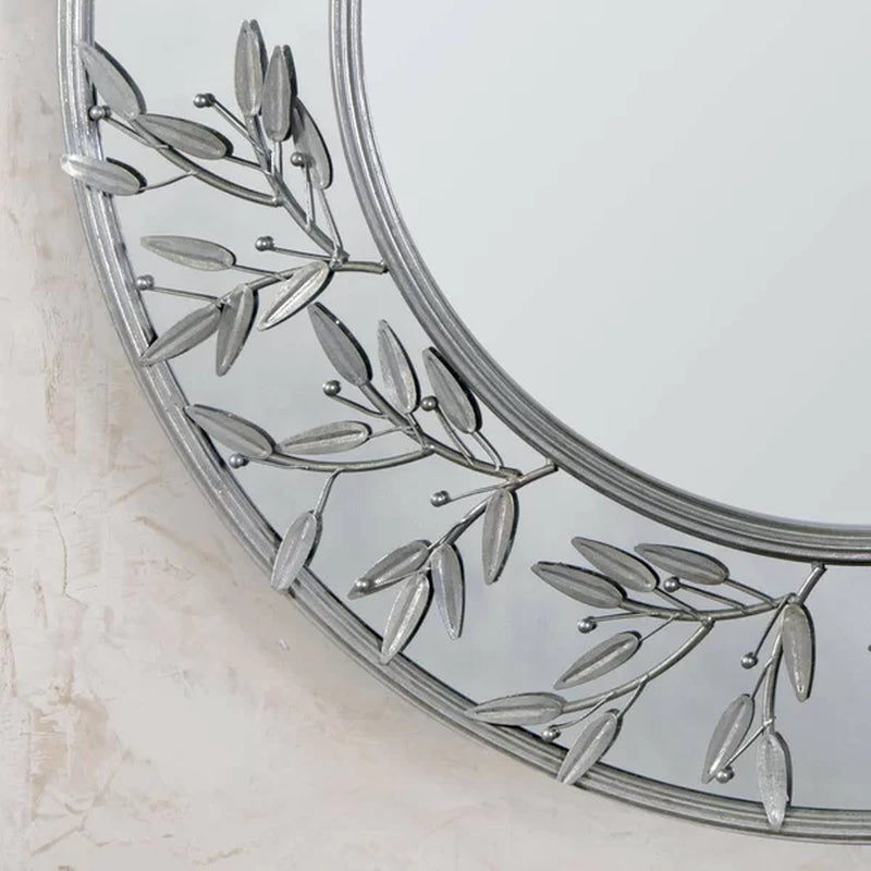 Thumbnail: Round Metal Wall Mirror