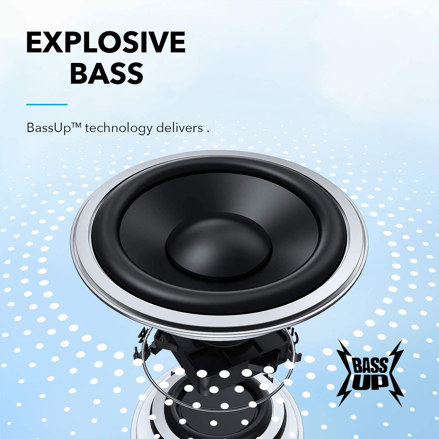 Soundcore Mini 3 Bluetooth Speaker, BassUp and PartyCast Technology, USB-C