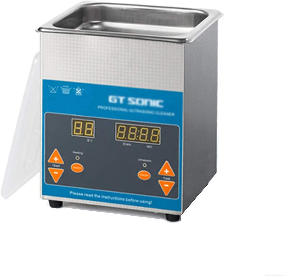 Thumbnail: Professional Ultrasonic Cleaner with Digital Timer&Heater for Jewelry Glasses Wa
