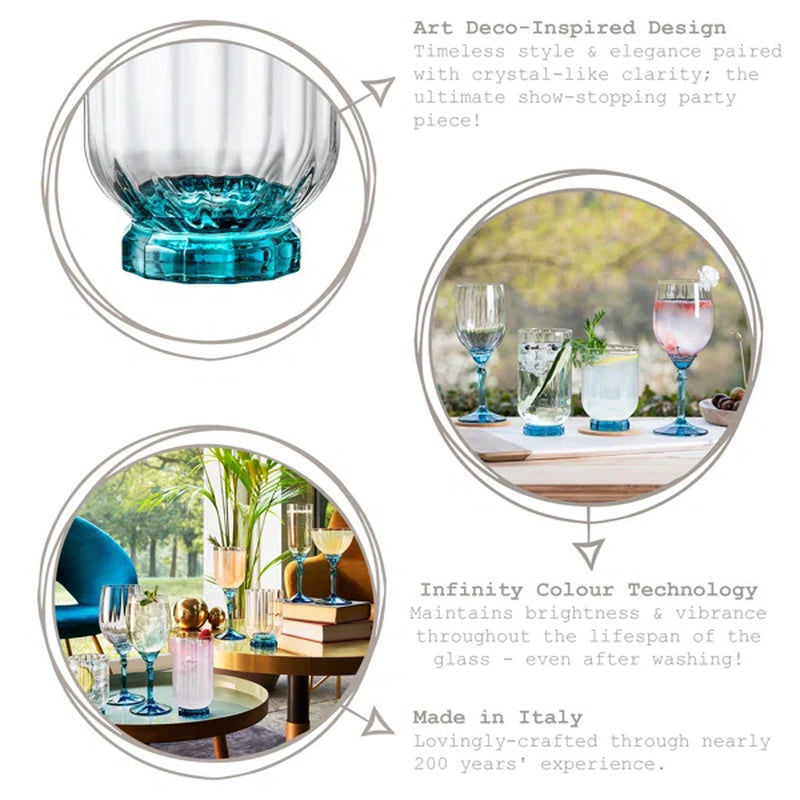 Thumbnail: 6 - Piece 430Ml Glass Highball Glass Glassware Set