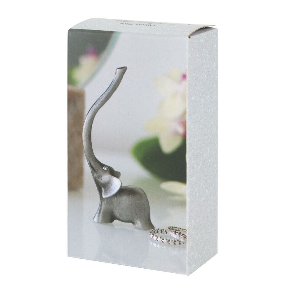 Metal Elephant Ring Holder