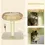 Thumbnail: 51cm Cat Tree Kitty Activity Centre w/ Top Bed, Toy Ball, Sisal Scratching Post