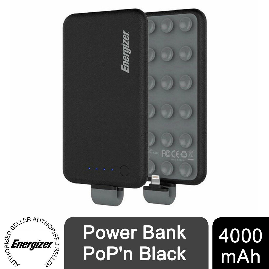 4000mAh Power Bank - Black