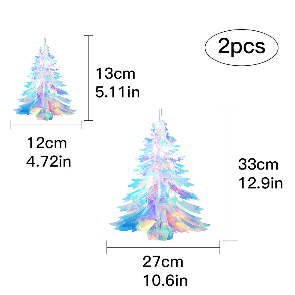 Thumbnail: Iridescent Rainbow Honeycomb Snowflake Party Decor Novelty Gift