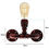 Thumbnail: Vintage Industrial Wall Lamp E27 Holder | Dimmable & Non-Dimmable Bulbs 60W