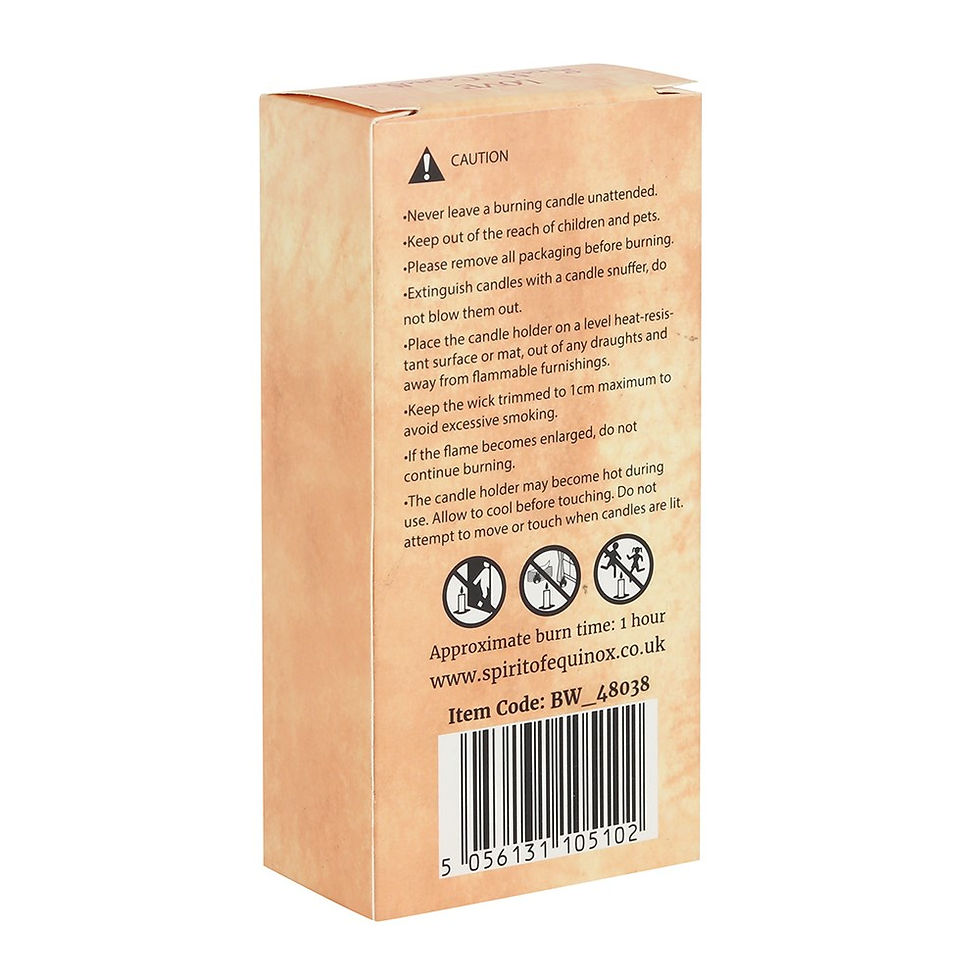 Thumbnail: Set of 6 Pink Beeswax Spell Candles
