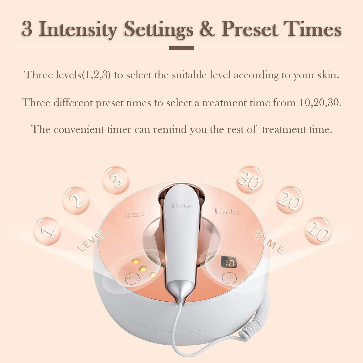RF Radio Frequency Facial Machine - Home Use RF Body Skin Tightening Machine