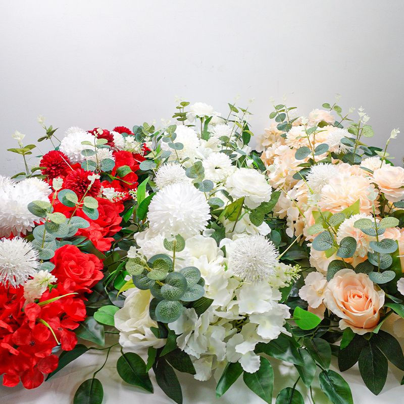 Thumbnail: 100cm Artificial Rose Wedding Flower Arch - DIY Decoration for Pathway & Events