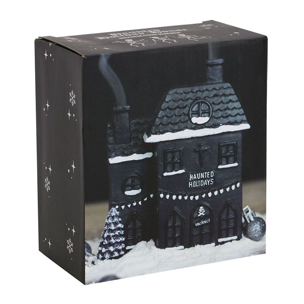 Thumbnail: Haunted Holiday House Incense Cone Burner