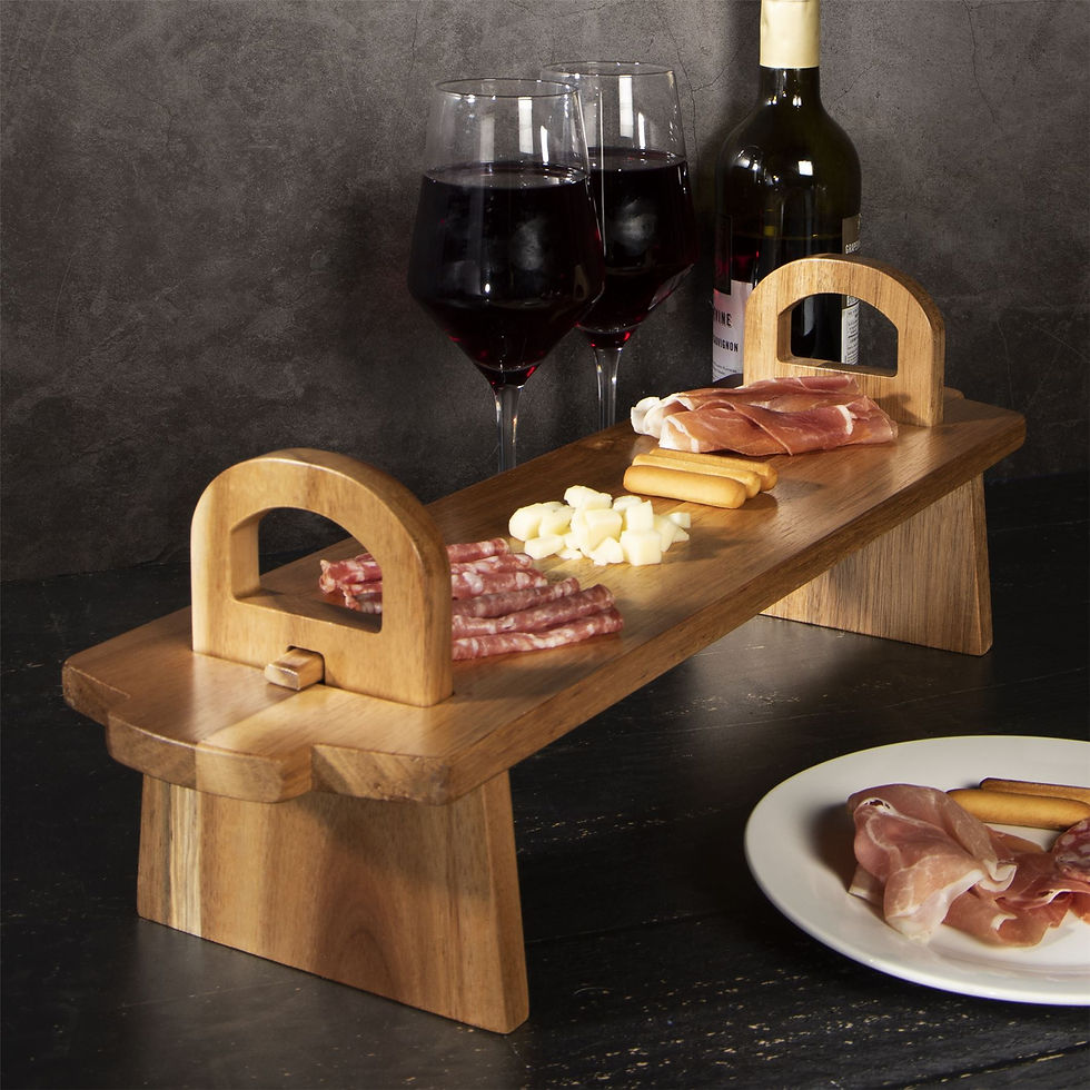 Thumbnail: Acacia Wood Raised Serving Platter