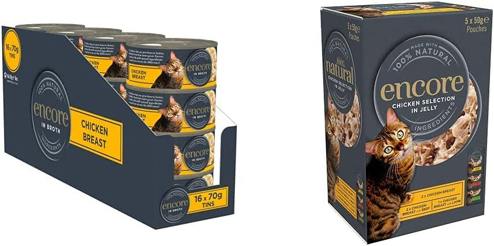 Thumbnail: Natural Wet Cat Food, Tuna Loin with Salmon in Jelly, 70g Tin (Pack of 16)