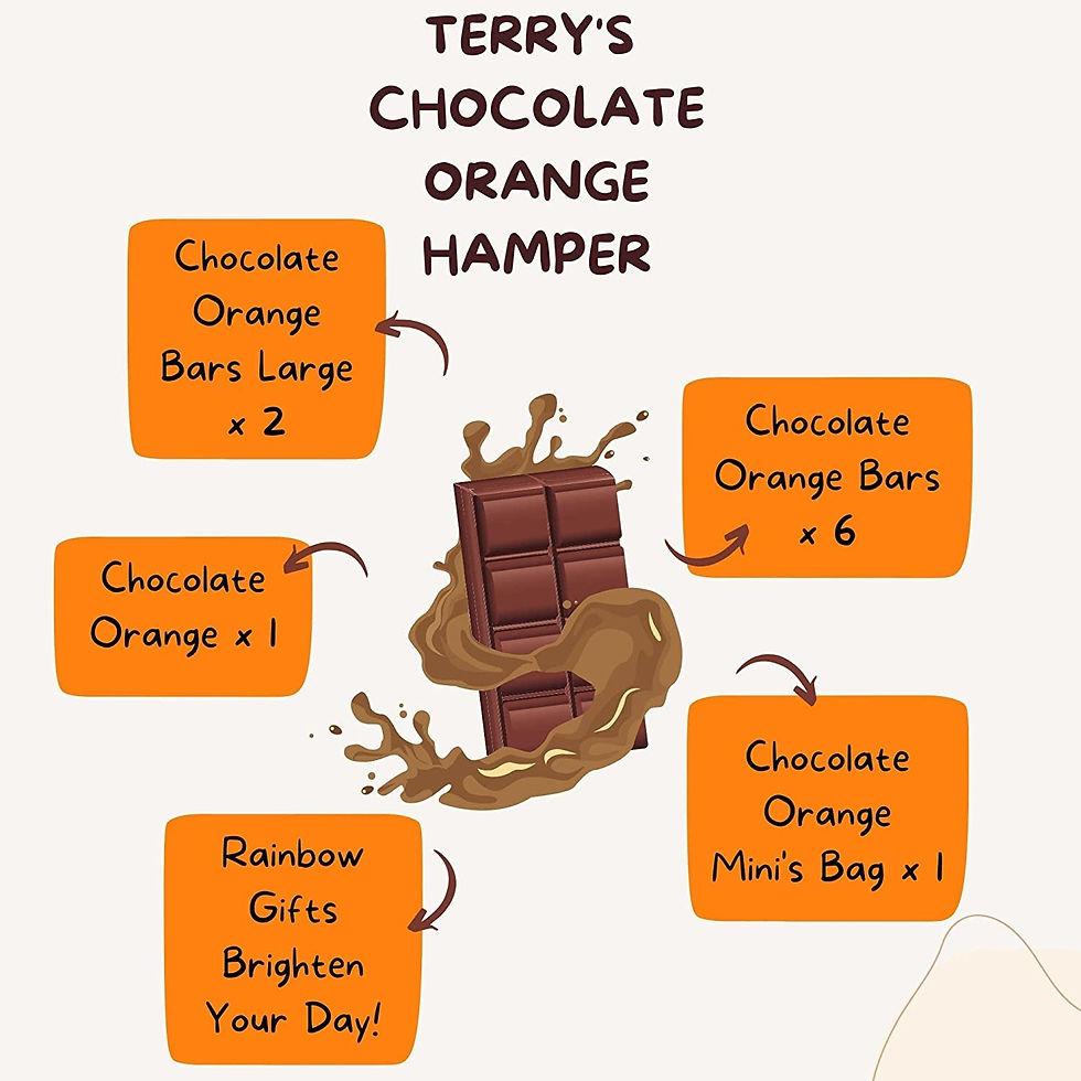 Thumbnail: Chocolate Orange Gift Set Hamper Terrys - Refillable Keepsake Tin