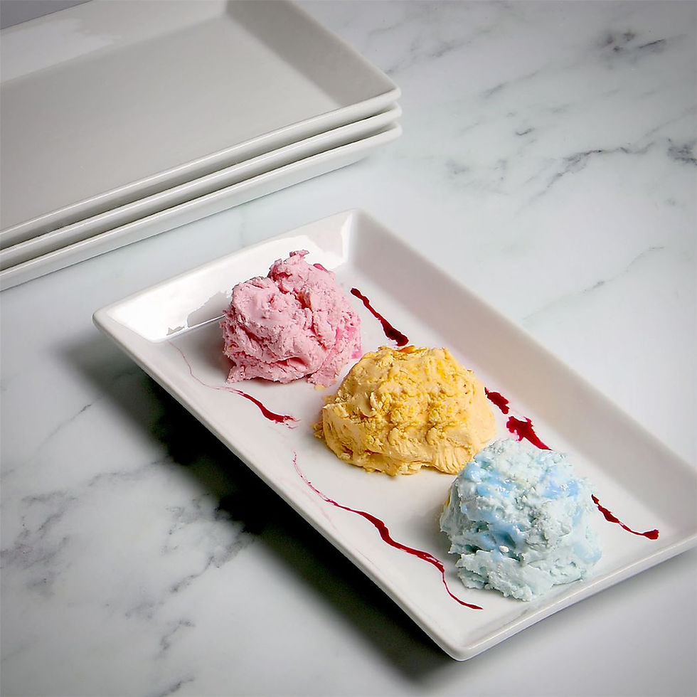Thumbnail: Porcelain Serving Platters - Set of 4