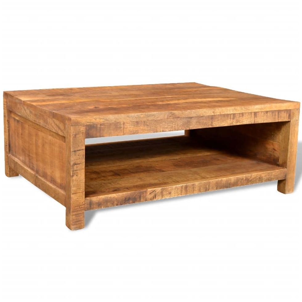 Thumbnail: Coffee Table Solid Mango Wood