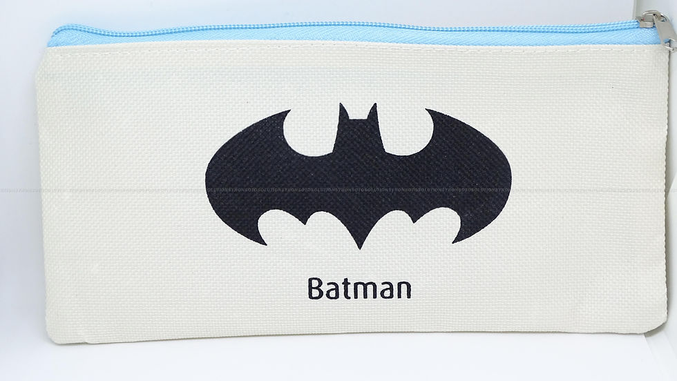 Thumbnail: School Accessories Batman Pencil Case (White)