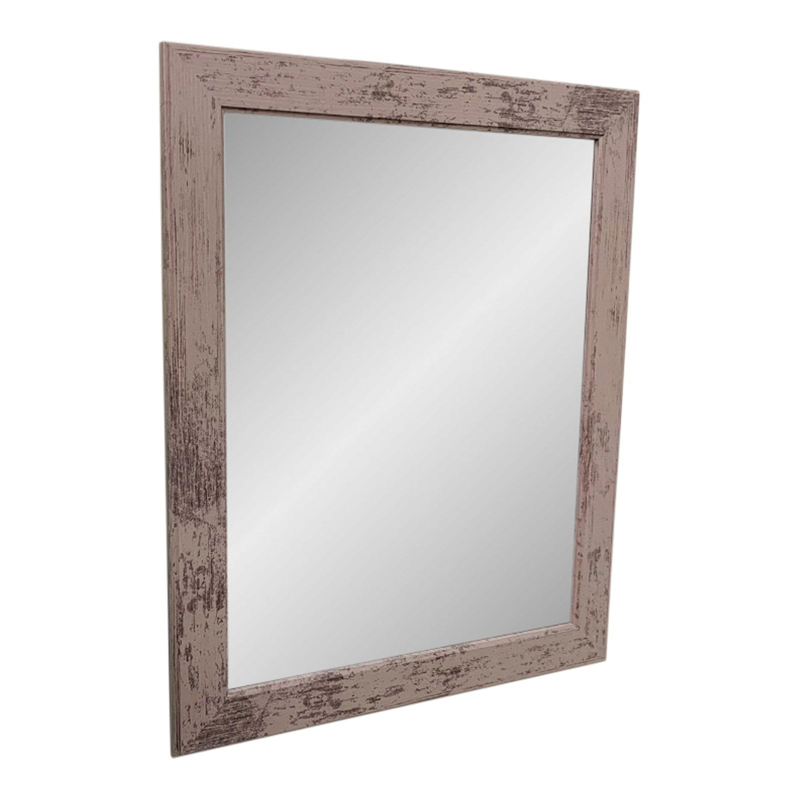 Grey Wooden Mirror 60x50cm Shipping furniture UK