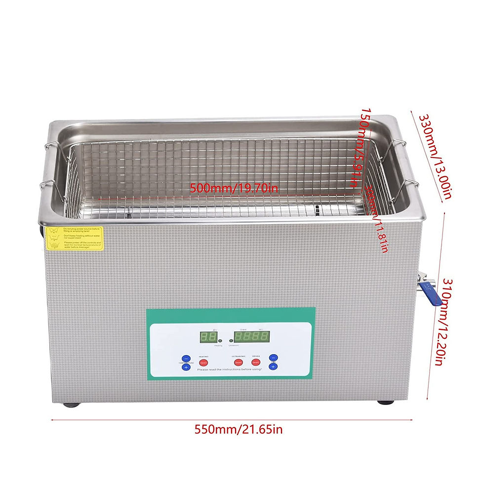 Thumbnail: 22L Ultrasonic Cleaning Machine Professional Electric Ultrasound Cleaner with Ti