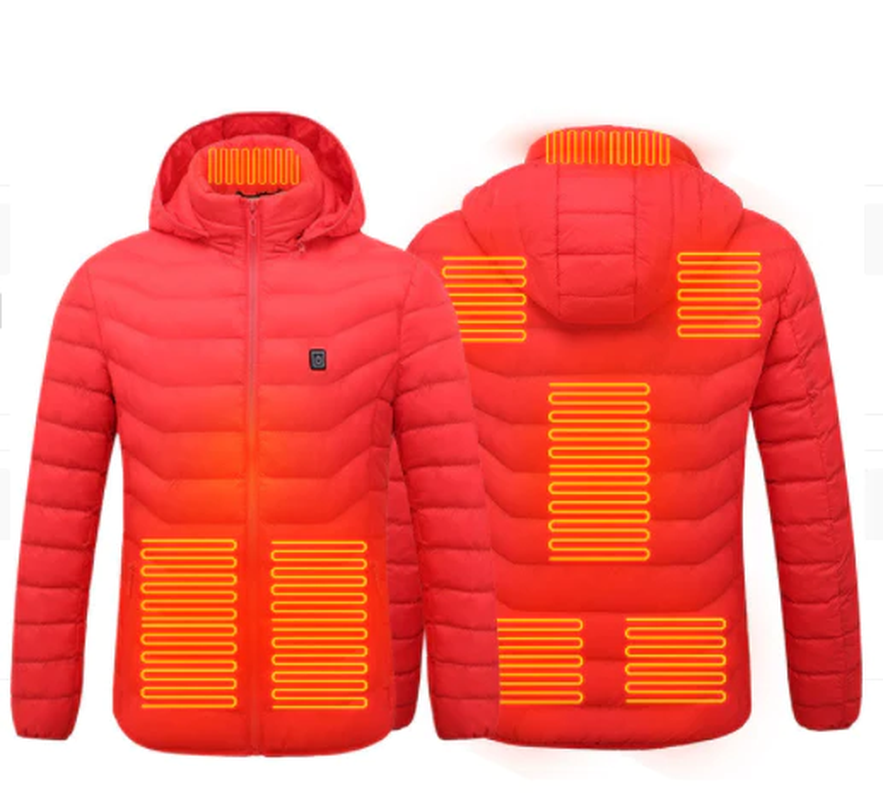 Thumbnail: New Heated Jacket Coat USB Electric Jacket Cotton Coat Heater Thermal Clothing