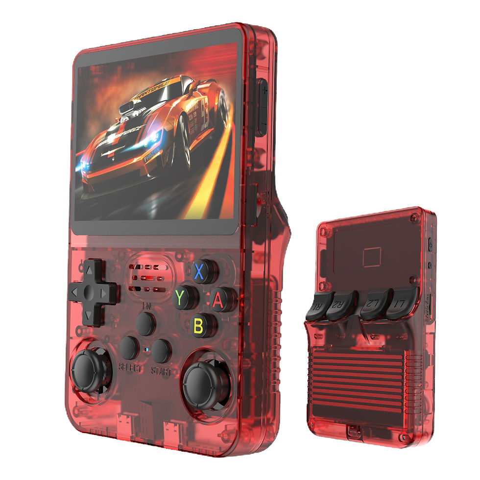 Thumbnail: 128GB/64GB R36S Retro Handheld Console, 3.5" IPS, Linux, Portable Player