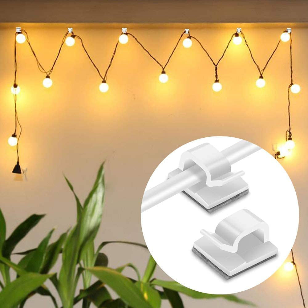 Finisher Wire Clamp Wire Clips Self Adhesive Cable Tidy Hooks Holder for Cable M