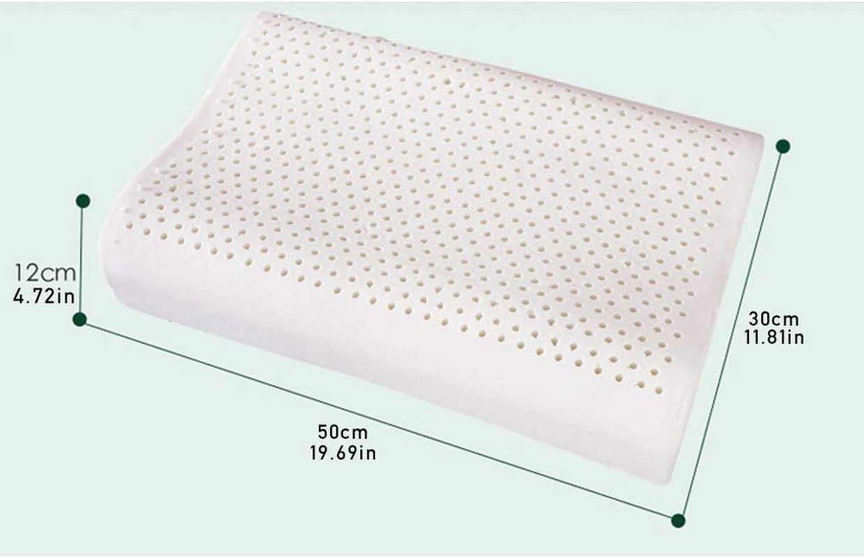 Latex Pillows 1 Pack, Latex Foam Pillow Hypoallergenic Bed Pillows for Neck Pain
