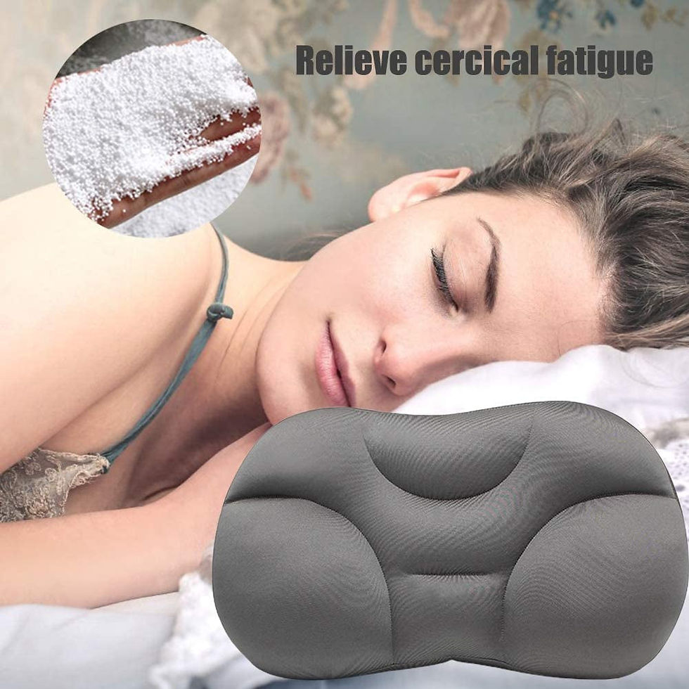Thumbnail: Ergonomic Butterfly-shaped Memory Foam Neck Pillow for Ultimate Comfort