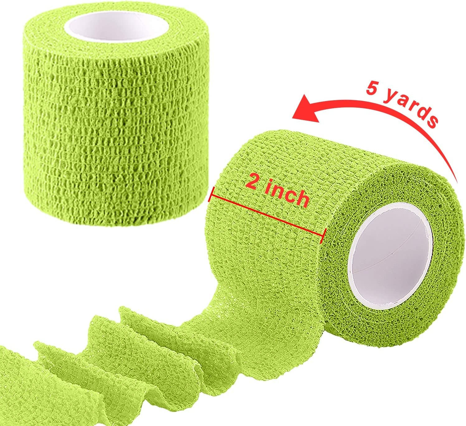 30 Rolls Cohesive Bandage 2 Inch Self Adherent Sport Wrap Tape