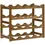 Thumbnail: Bamboo Wine Rack 16 Bottles, 4-tier Display Storage Shelves for Countertop