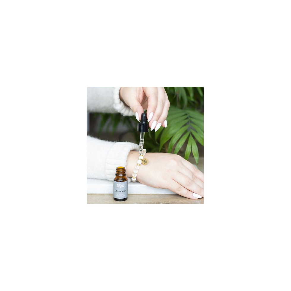 Thumbnail: Friendship Clear Quartz Essential Oil Bracelet