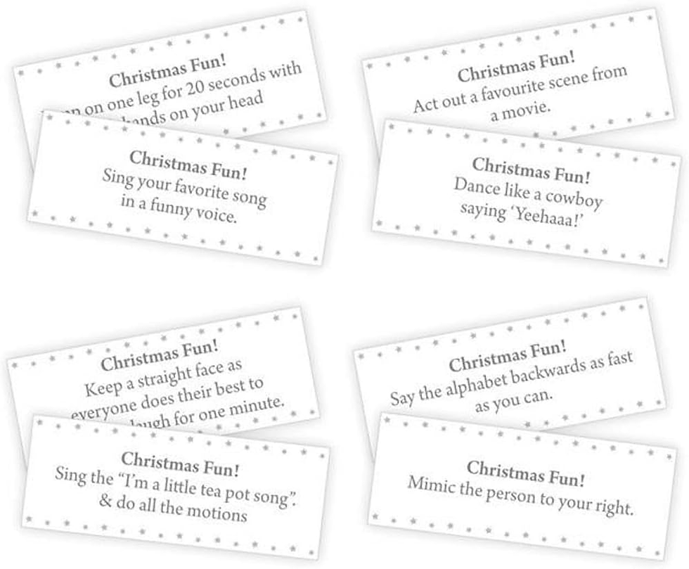 Thumbnail: Pack of 2 Novelty Christmas Pass the Parcel Family Game Sprout Pudding Gift