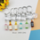 Thumbnail: 1 Pcs Ice Alcohol Wine Bottle Keychain Mini Beer Cocktail Keyring Novelty Gift