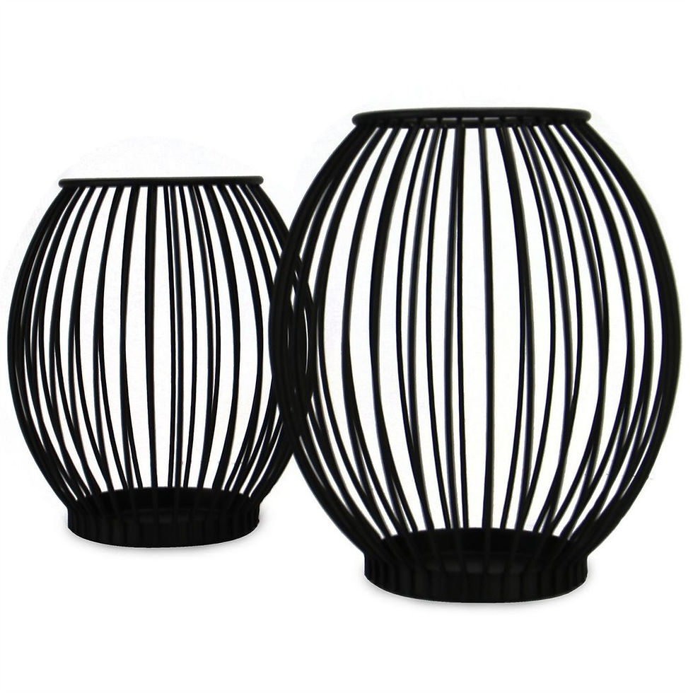 Thumbnail: Cage Candle Holders - Set of 2
