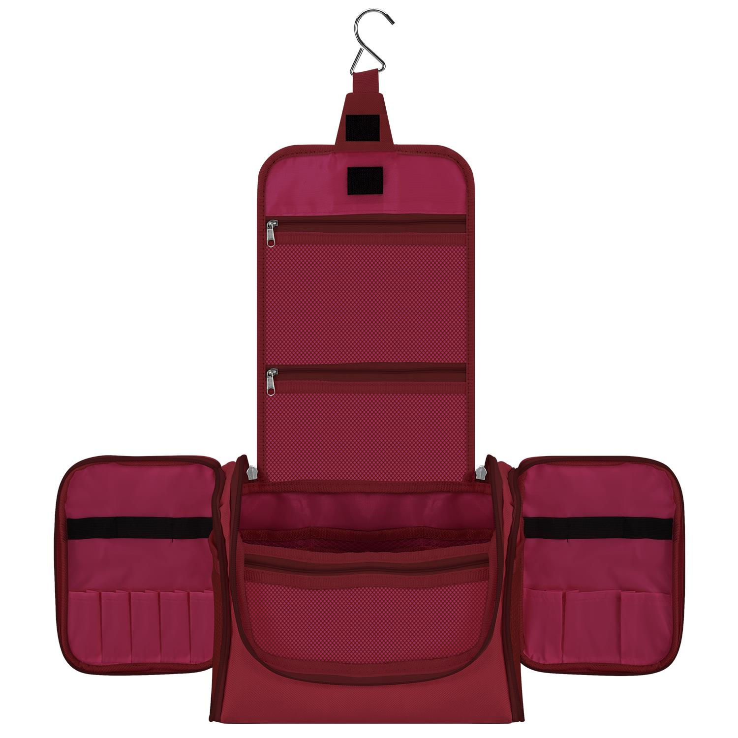 Hanging Toiletry Travel Bag - Hot Pink