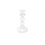 Thumbnail: Glass Taper Candle Holder Clear