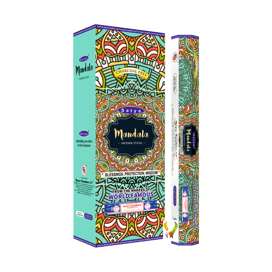 Satya Mandala Hexa - 120 Sticks