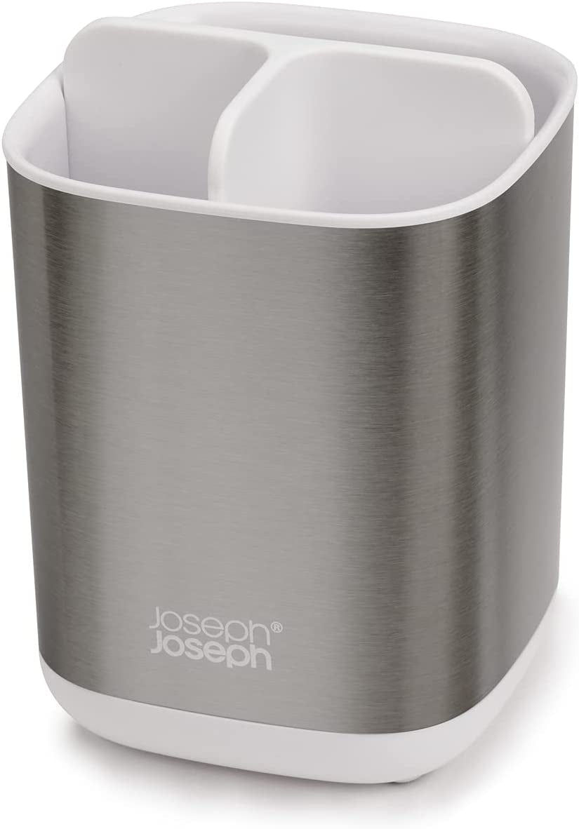 Thumbnail: EasyStore Toothbrush Caddy Small - White/White
