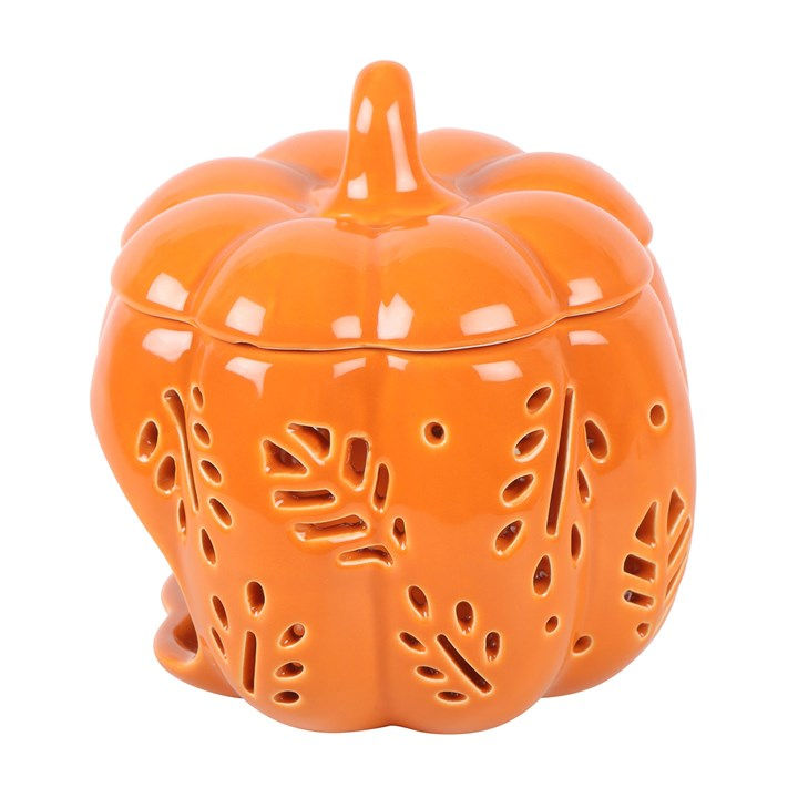 Thumbnail: Orange Autumn Leaves Pumpkin Oil Burner 