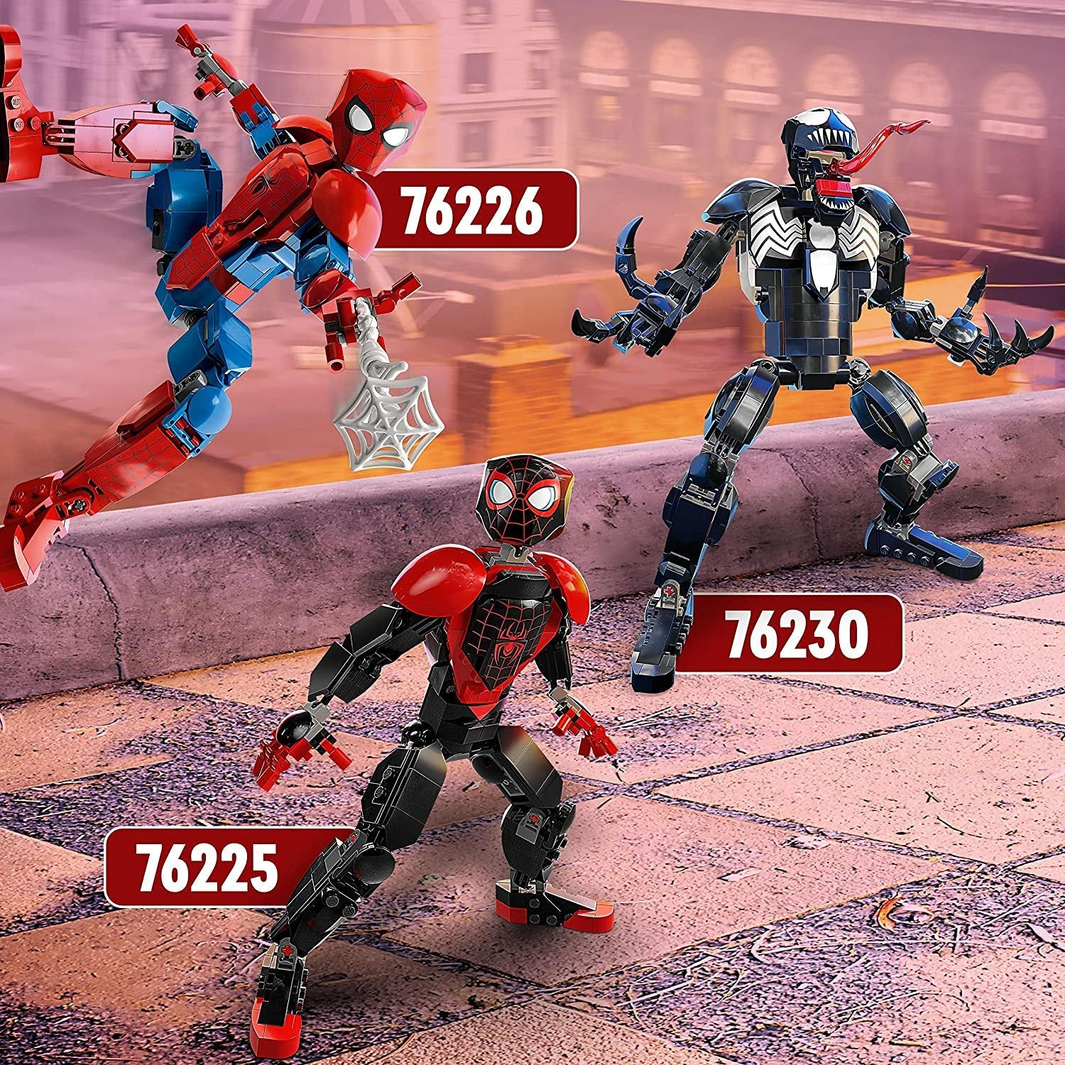 76226 Marvel Spider-Man Figure, Fully Articulated Action Toy, Super Hero Movie S