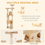 Thumbnail: Cat Tree Kitty Activity Play Center Scratching Scratcher House Furniture 170CM