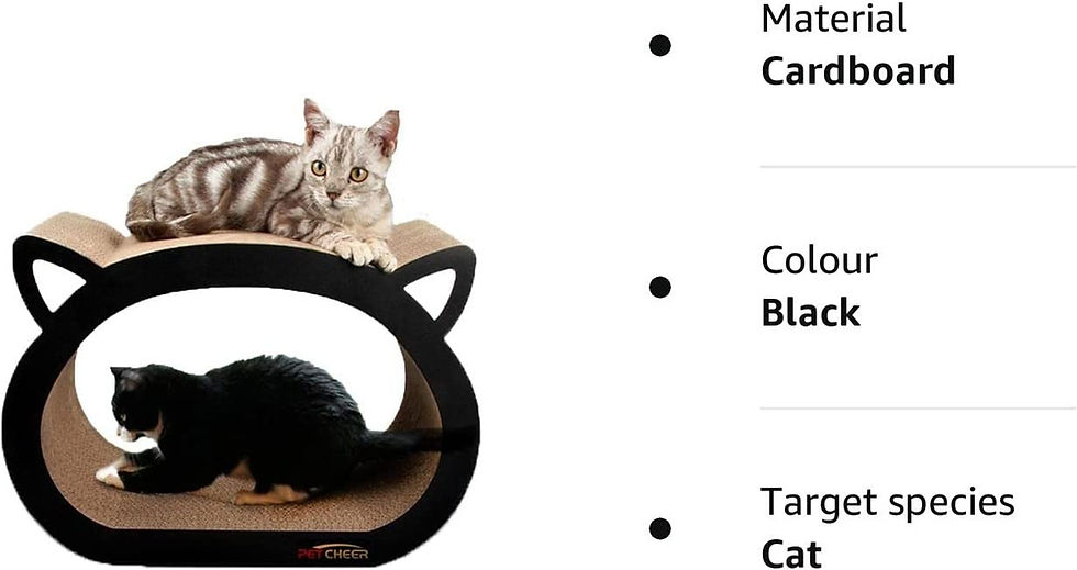 Thumbnail: Cat Scratcher,Ultimate Scratcher Lounge Bed with Catnip