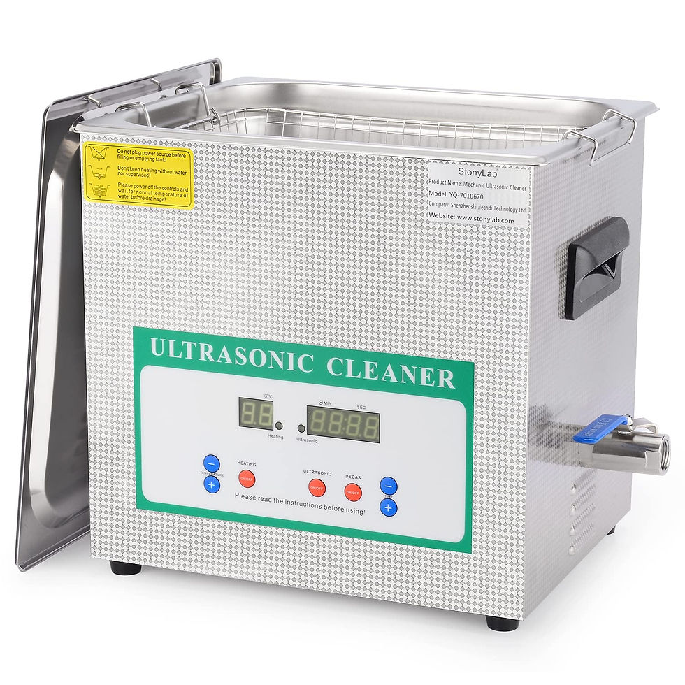Thumbnail: stonylab Ultrasonic Cleaner, Professional All-purpose Stainless Steel Ultrasonic