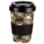 Novelty Skulls and Roses Design Travel Cup/Mug Gift