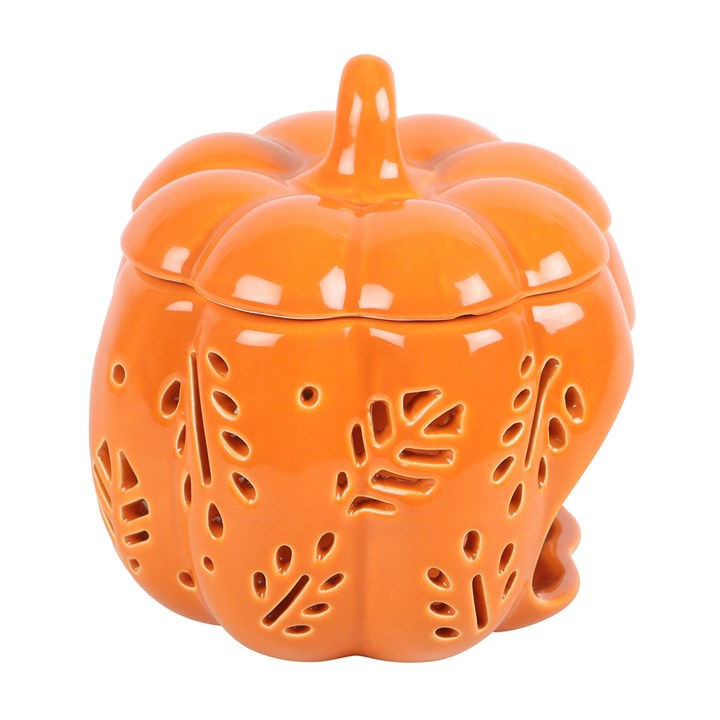 Thumbnail: Orange Autumn Leaves Pumpkin Oil Burner 