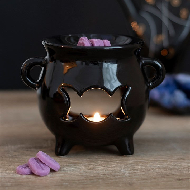 Thumbnail: Triple Moon Cauldron Oil Burner