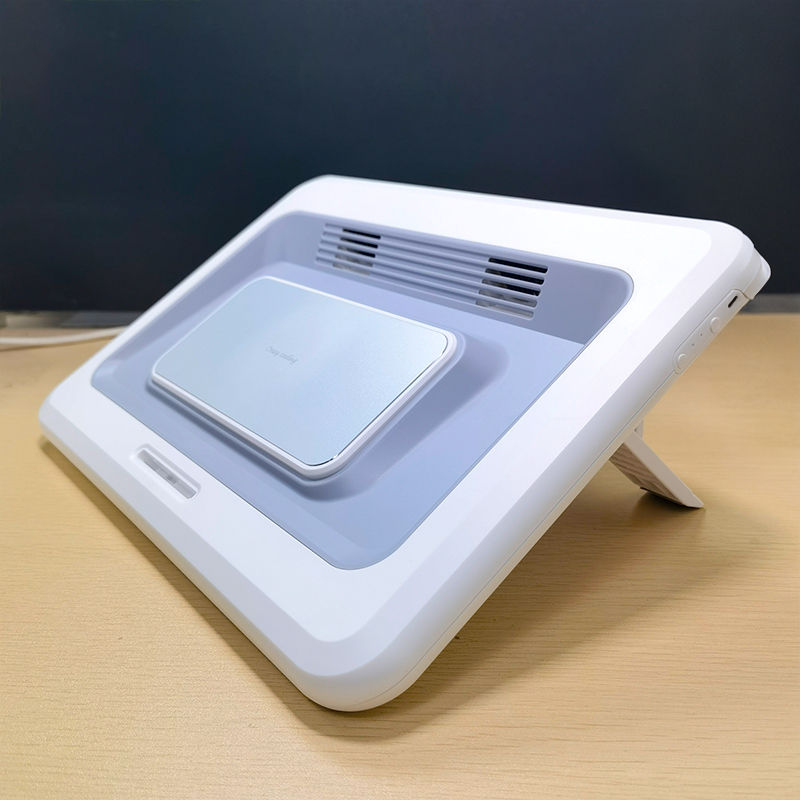 21-Inch Portable Laptop Cooler Stand with Silent Cooling Fan & Heat Distribution