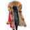 Thumbnail: Winter Coat Women Long Jacket, Waterproof Collar Hooded Outwear Jacket