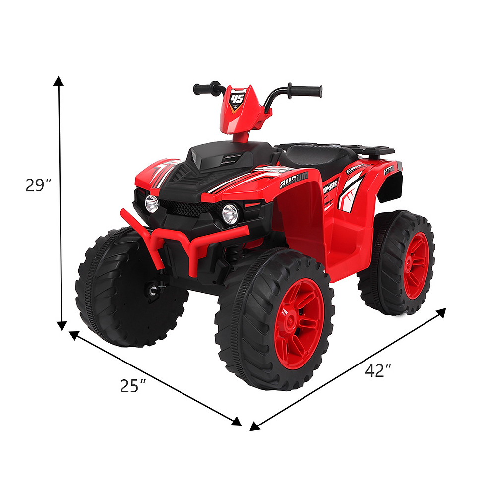 Thumbnail: ALL Terrain Vehicle Dual Drive Battery 12V7AH*1 without Remote Control