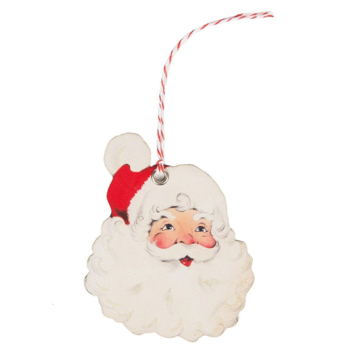 Cheerful Father Christmas Gift Tags - Set of 10 Shipping furniture UK