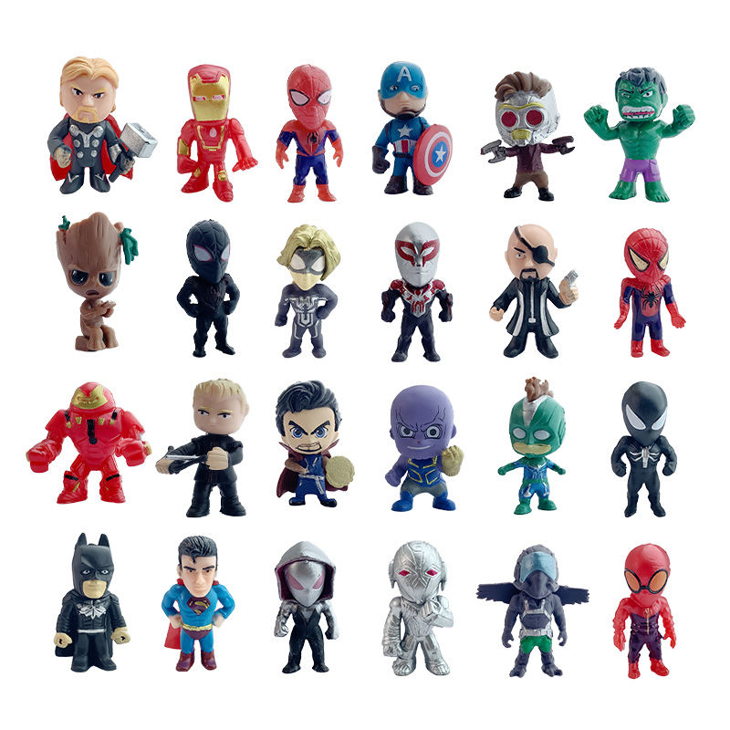 Thumbnail: 24Pcs Marvel Advent Calendar Avengers Figures Chrismas Novelty Gift