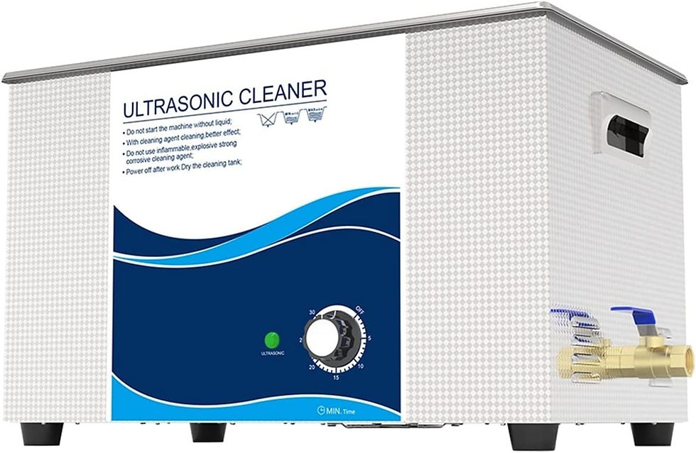Thumbnail: Ultra Jewellery Cleaner 30L 900W Ultrasonic Cleaner Bath Injector Engine Auto Pa